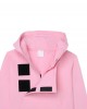 Pink sweatshirt dress