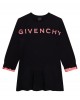 Black 4G logo dress