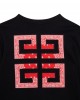 Black 4G logo dress
