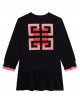 Black 4G logo dress