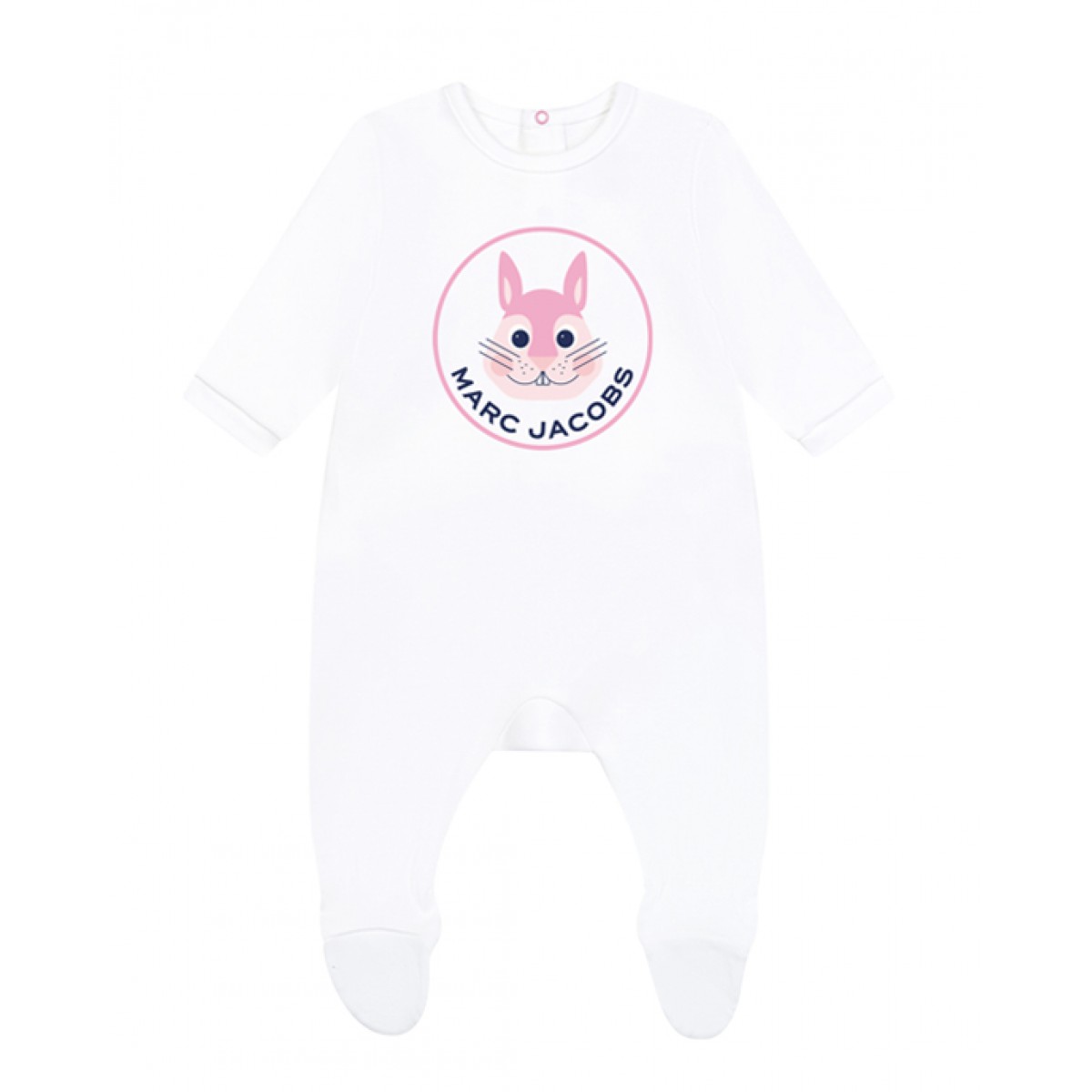 The Mascot logo print white jumpsuit