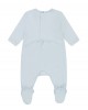The Mascot logo print pale blue jumpsuit