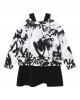 Girls' urban chic dress ensemble