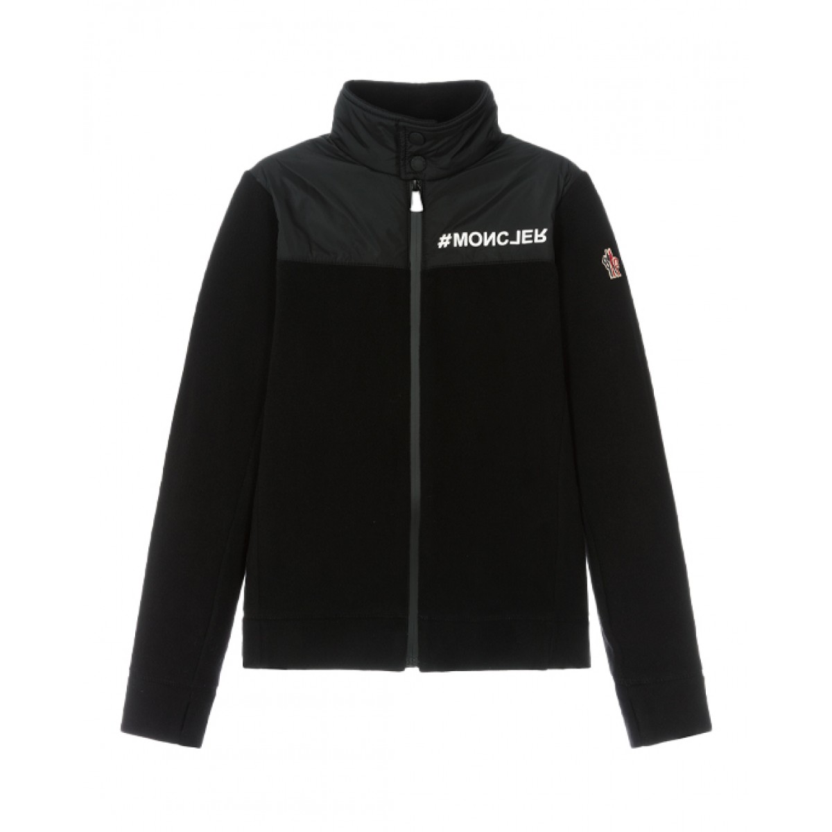 Thermal fleece zip-up top