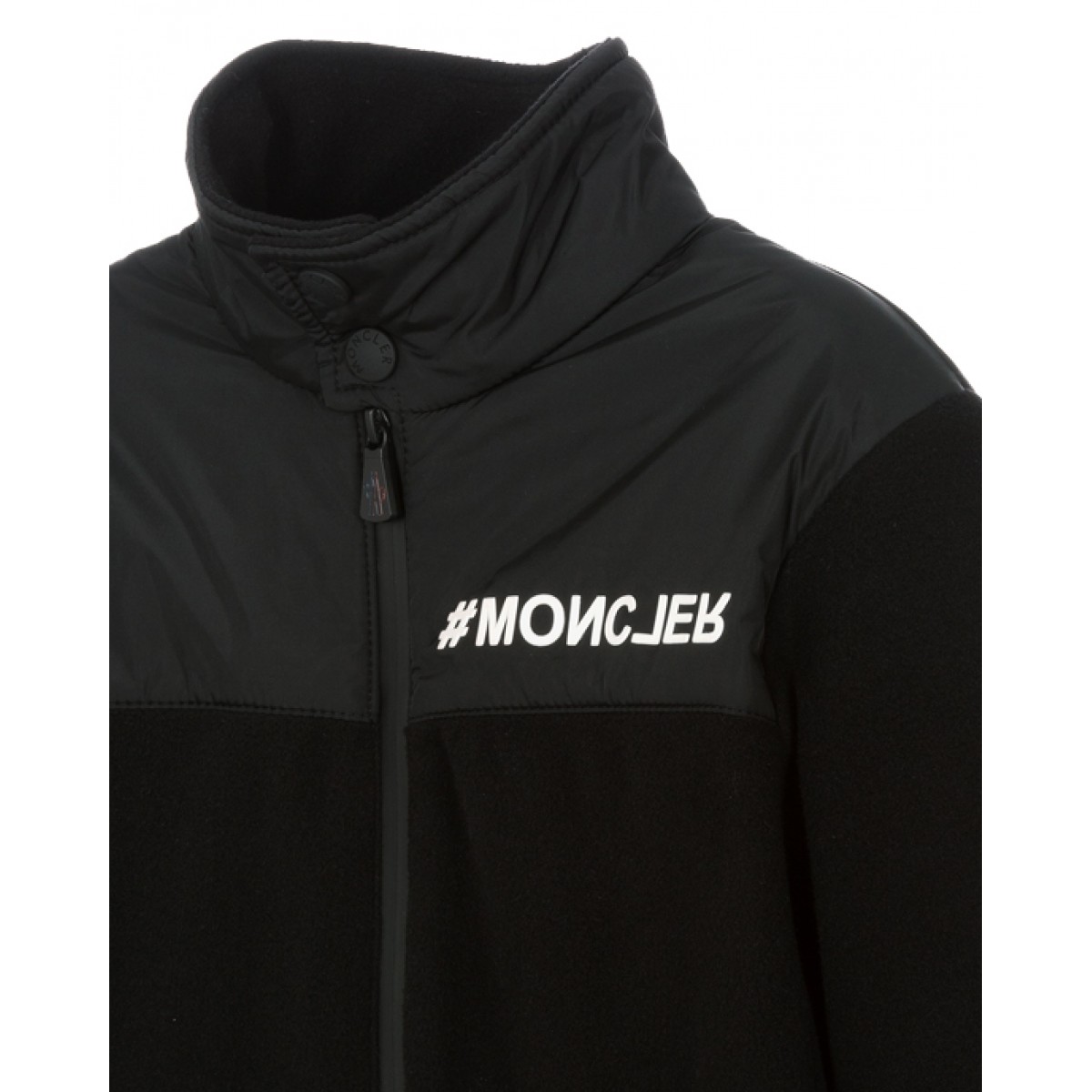 Thermal fleece zip-up top