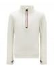 White half zip top