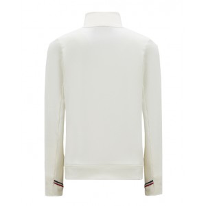 White half zip top