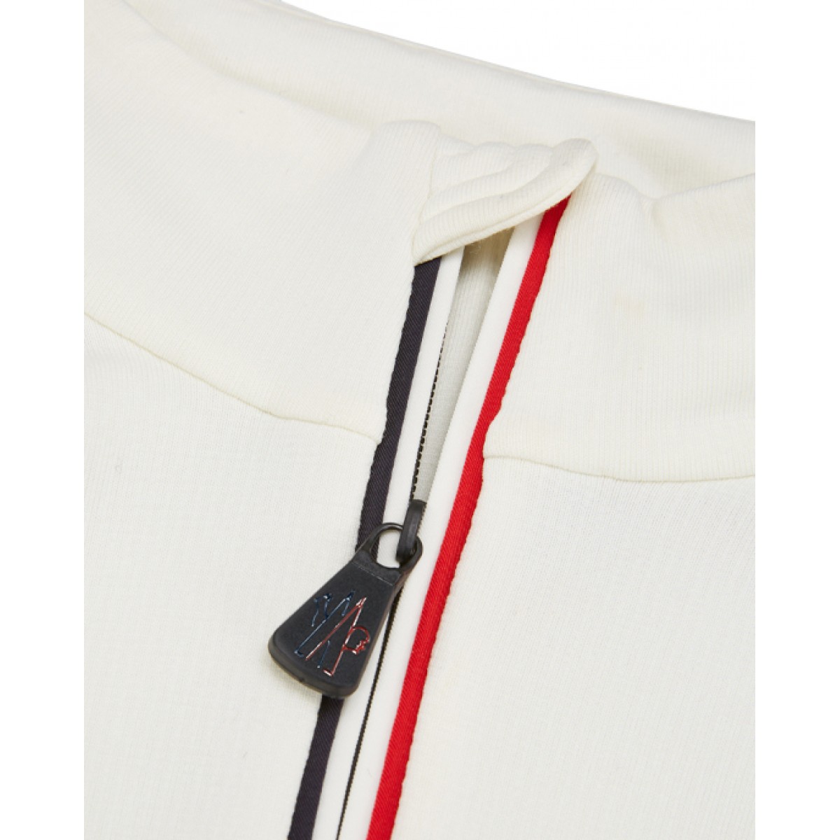 White half zip top