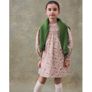 Divine dress in cotton and wool Liberty fabric
