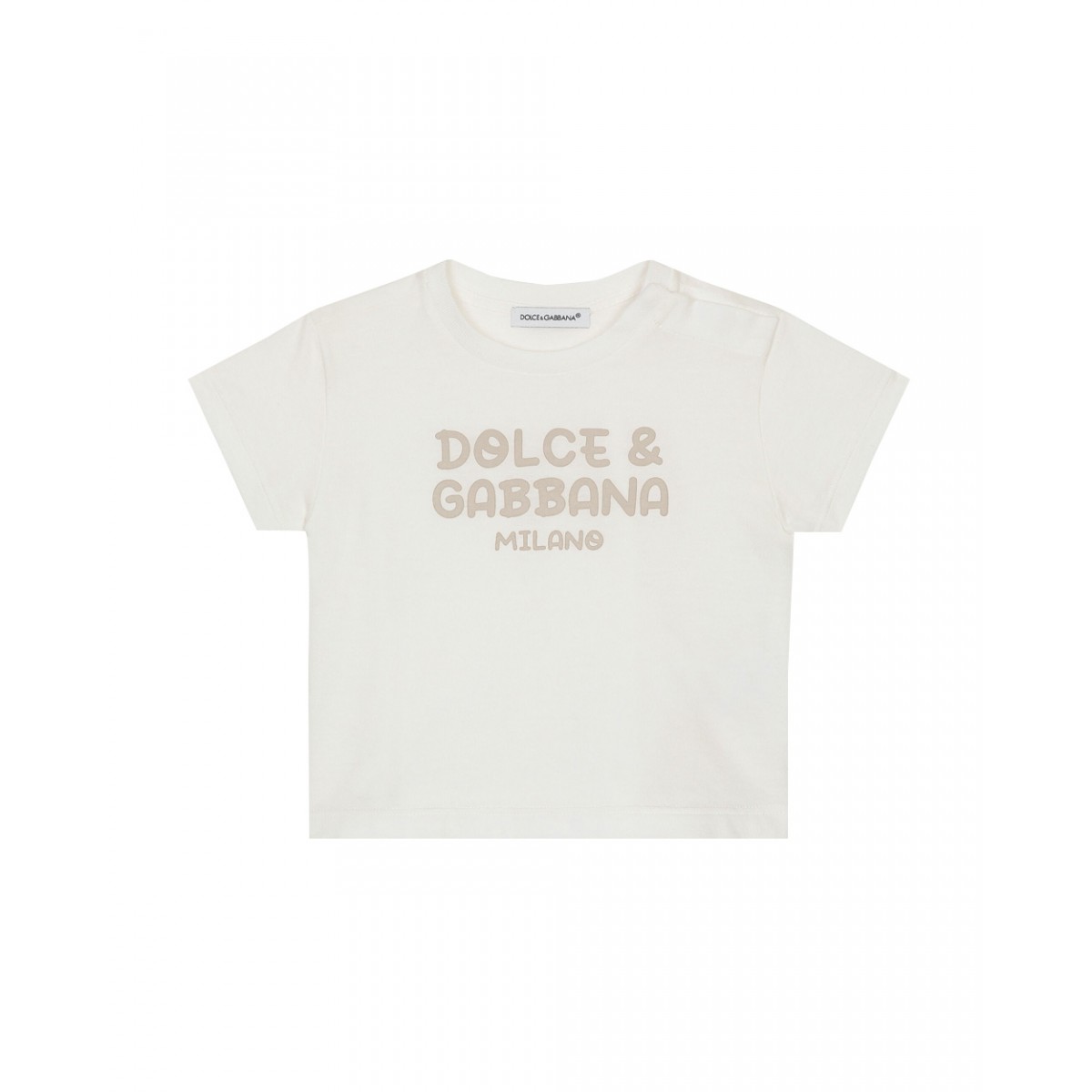 White T-shirt with logo print