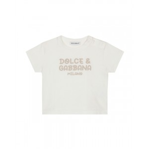 White T-shirt with logo print