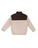 Beige sweatshirts for boys with FF logo motif
