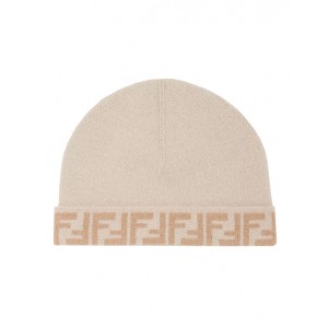 Wool and cashmere reversible hat