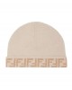 Wool and cashmere reversible hat