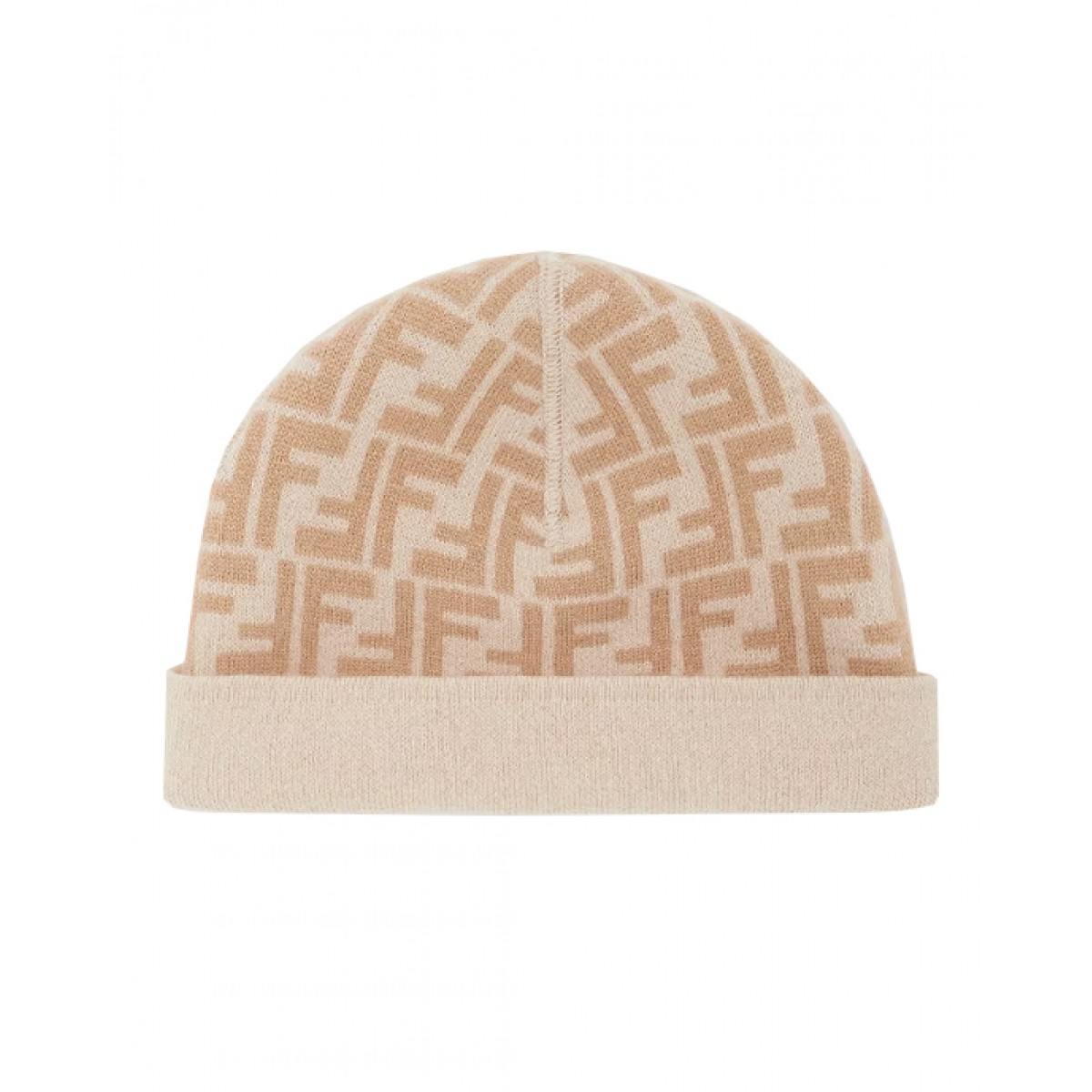 Wool and cashmere reversible hat
