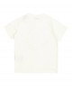 White cotton T-shirt with logo