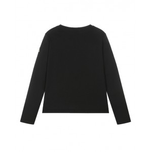 Cotton long sleeve T-shirt with print