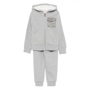 Set in grey cotton