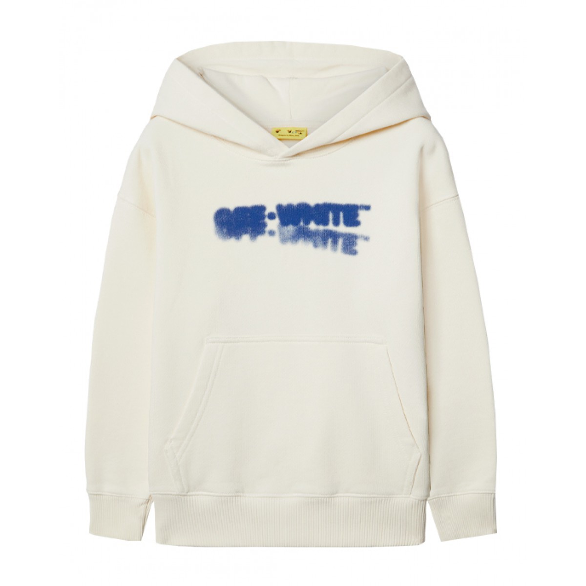 Beige faded arrow hoodie