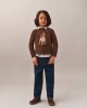 Berlioz jacquard sweater with hand-embroidered cashmere dog