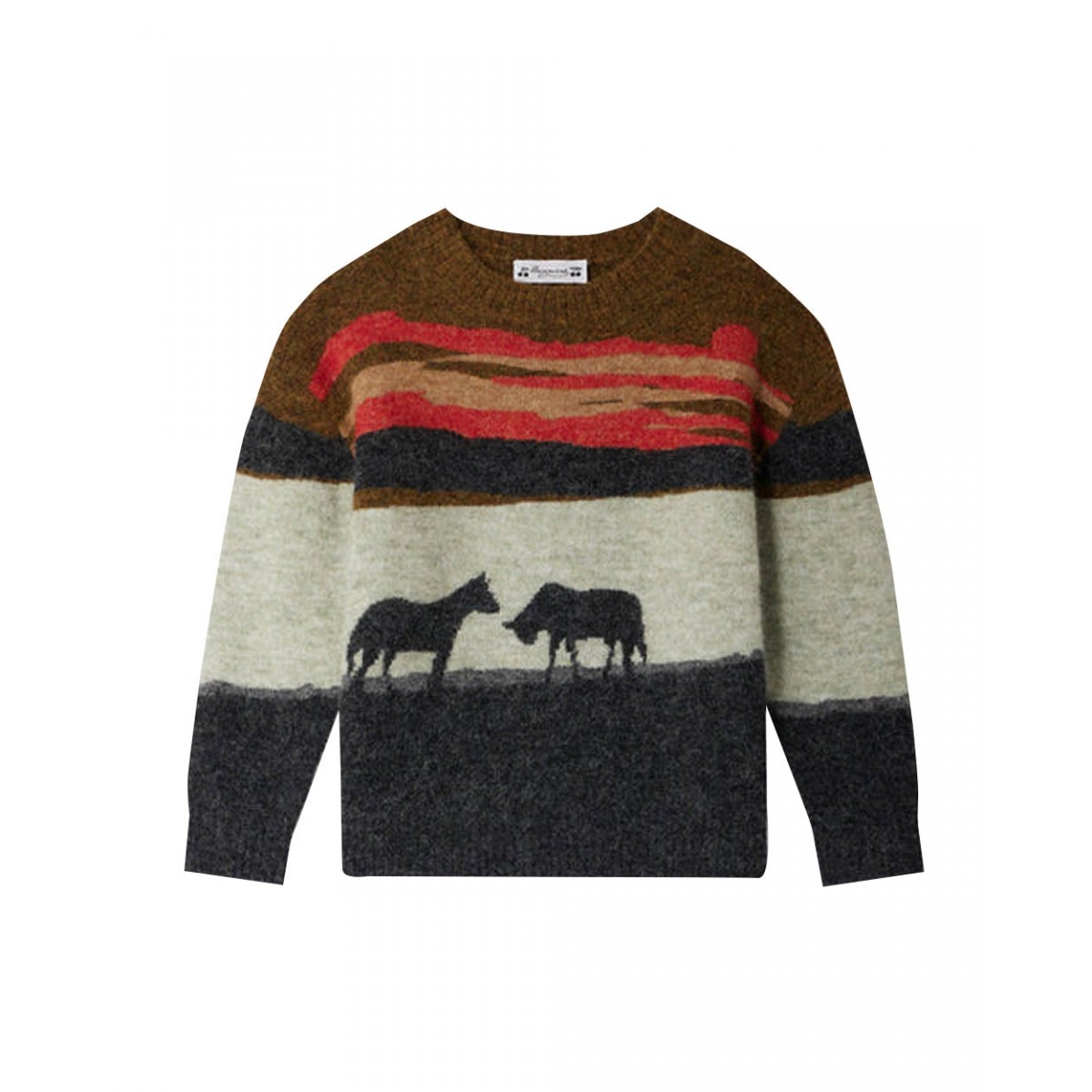 Javier jacquard sweater