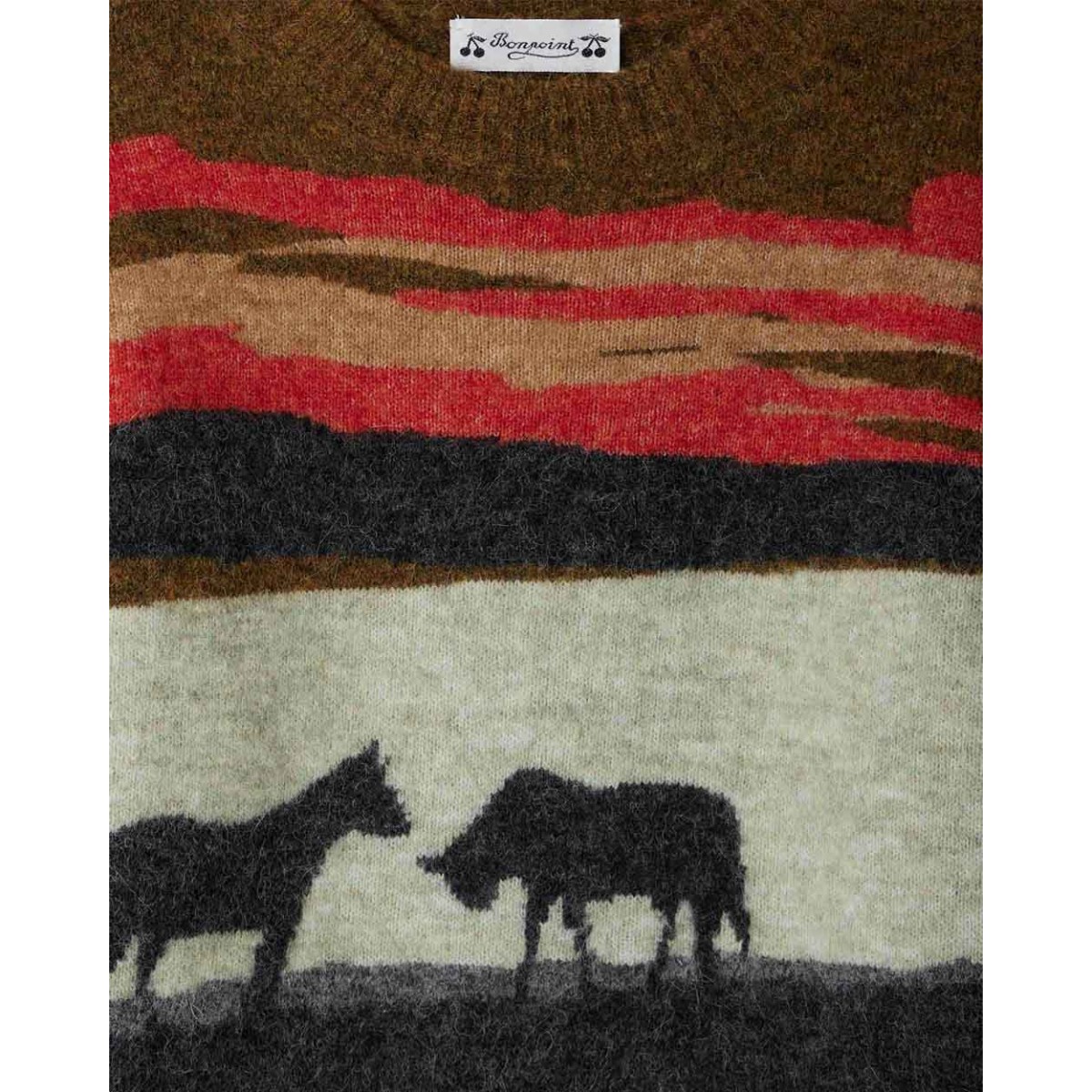 Javier jacquard sweater