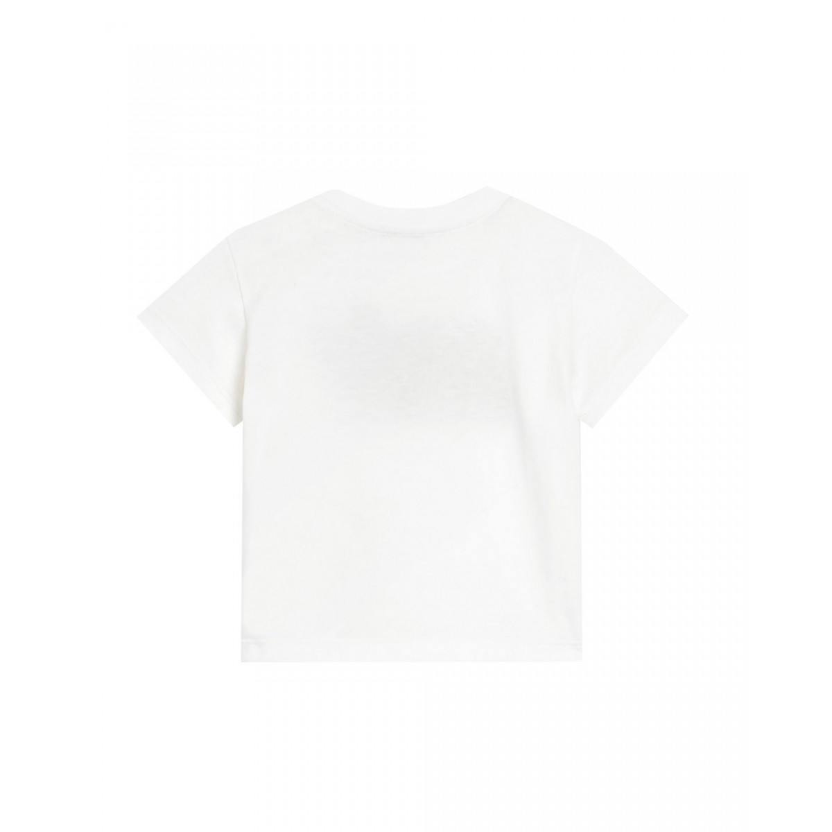Jersey T-shirt with leopard print
