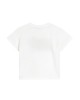 Jersey T-shirt with leopard print
