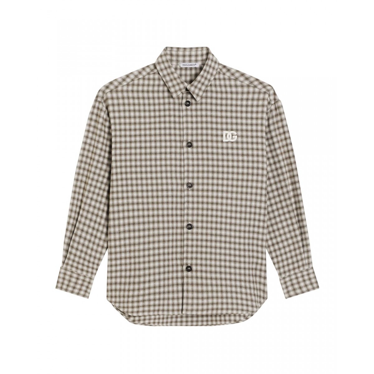 Checked cotton shirt 
