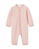 Baby girl pink wool GG romper