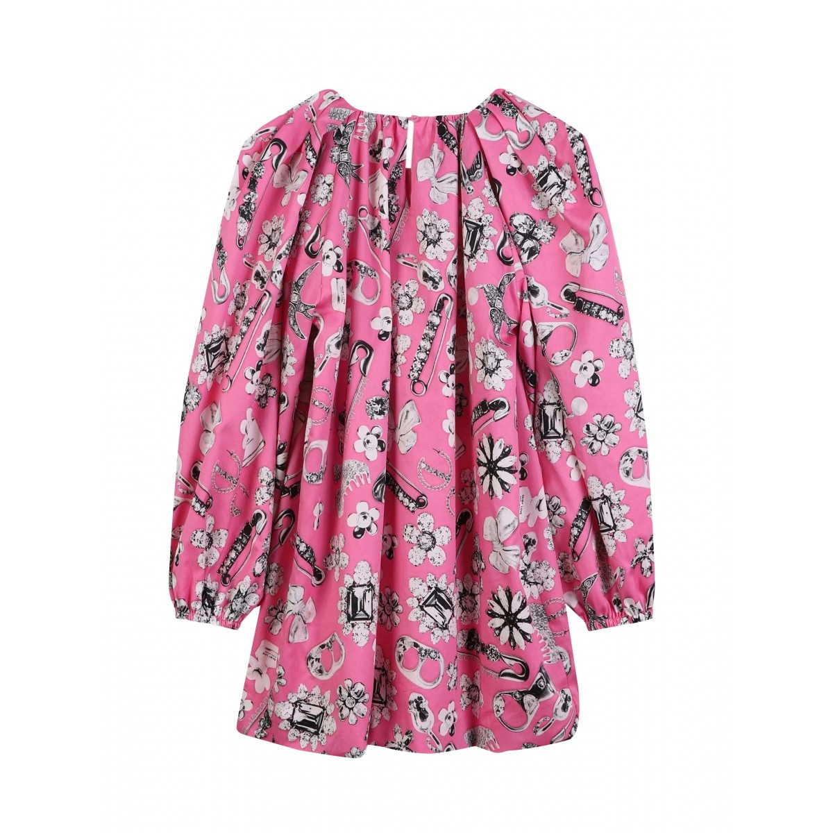 Graphic-print dress
