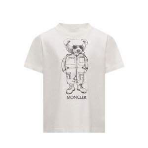 Printed motif cotton T-shirt