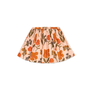 Skirt with floral design