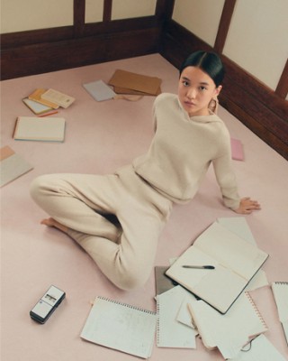 Sweater in wool and cashmere
