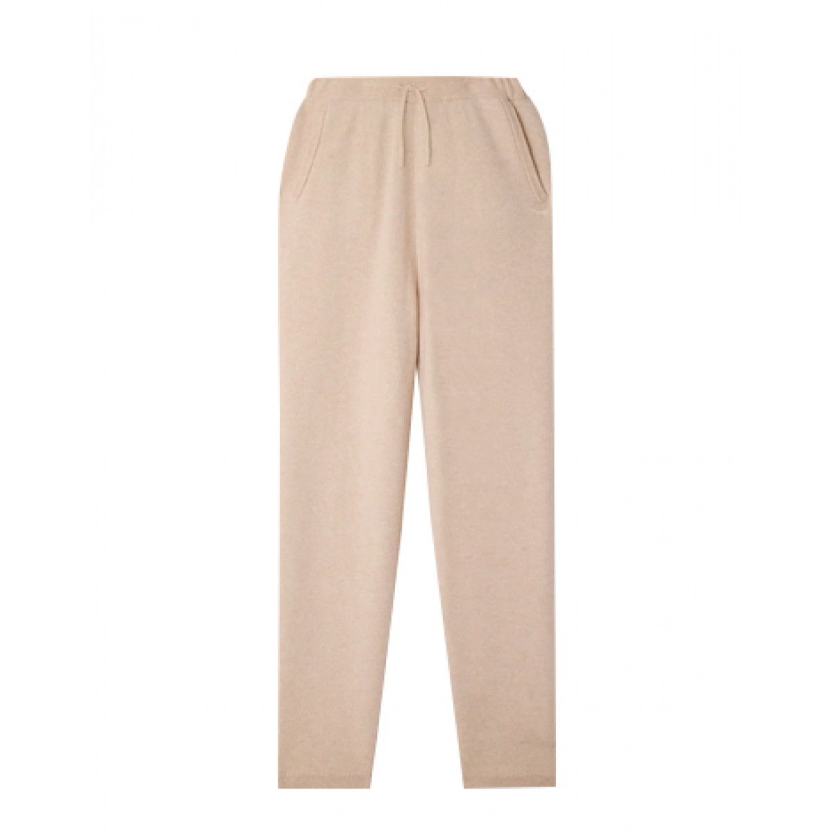 Jogging bottoms in wool and cashmere