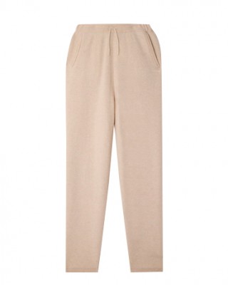 Jogging bottoms in wool and cashmere