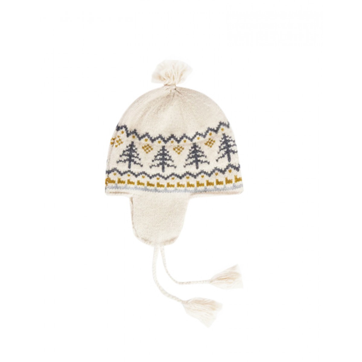 Tinna baby hat in Fir-Tree Jacquard