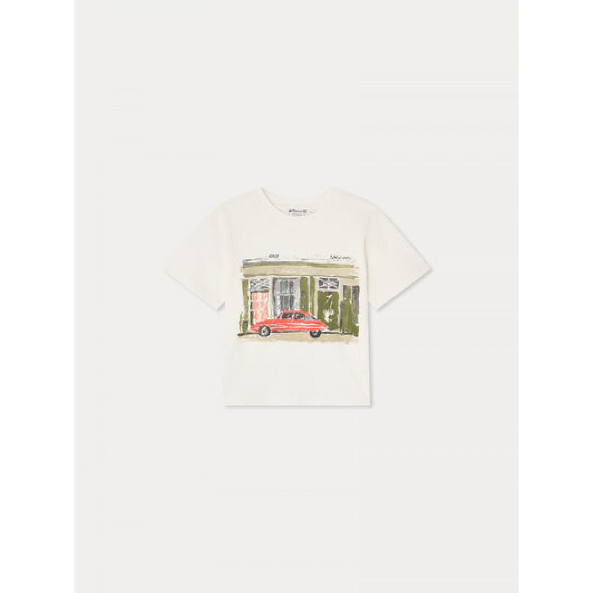T-shirt with interesting print