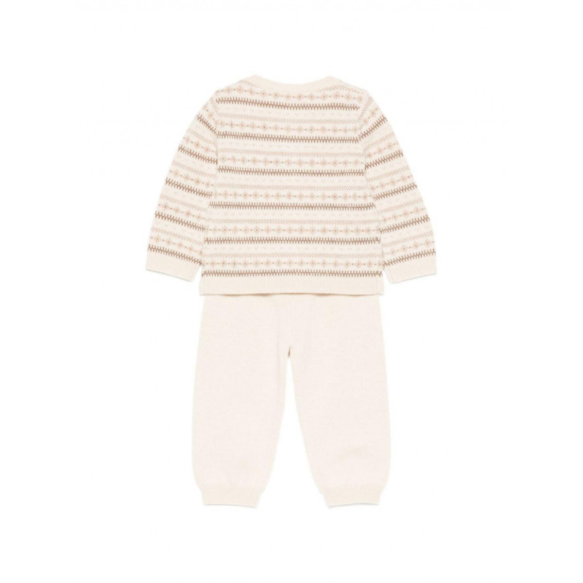 Patterned knit set