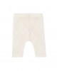Check cashmere two-piece set