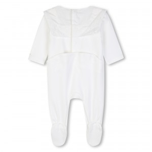 Baby gift set with sleepsuit and blanket