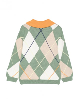 FF-logo long-sleeve wool sweater