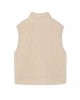 Junior teddy-effect wool gilet