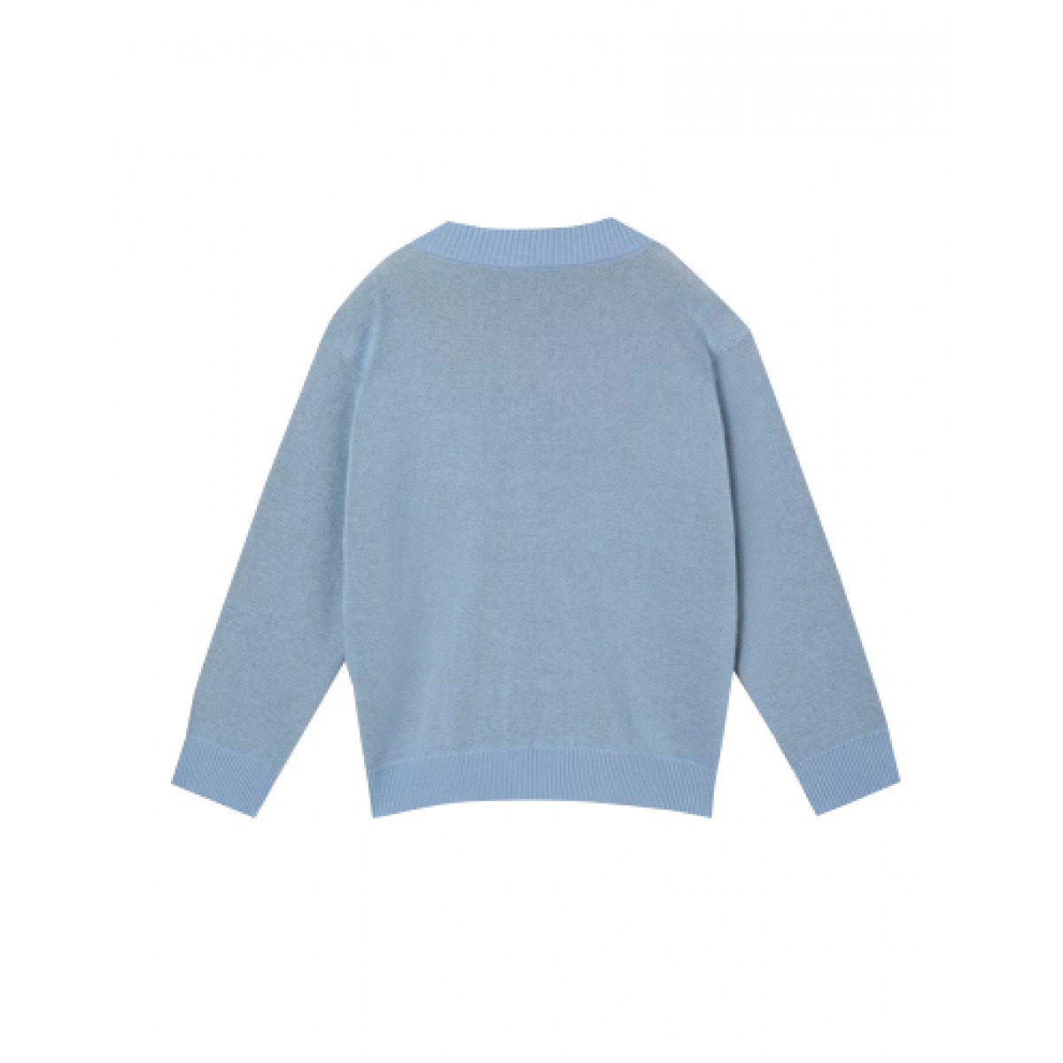 Jumper with a colourful 3D mascot