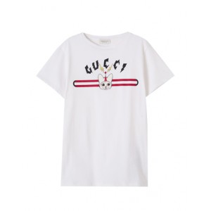Children's cotton T-shirt with print