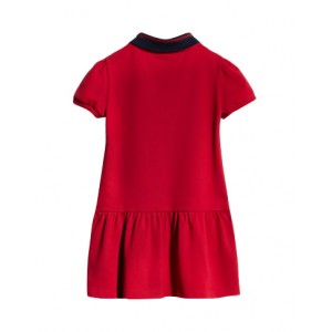 Cotton polo dress