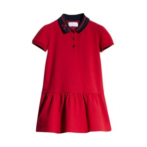 Cotton polo dress