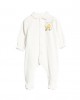 Baby chenille one-piece with print