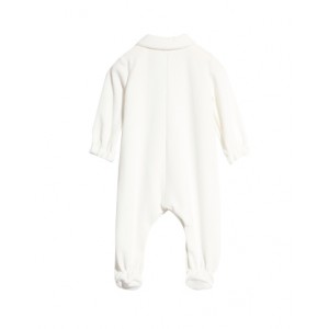 Baby chenille one-piece with print