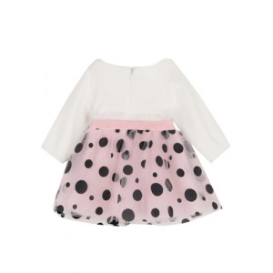Polka-dot tulle skirt dress